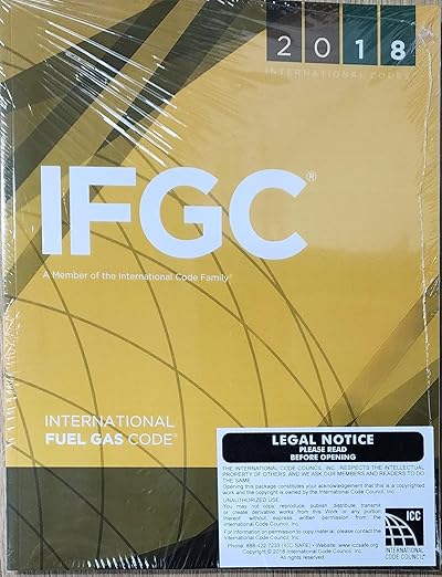2018 International Fuel Gas Code 2018 IFGC 2018 BY ICC