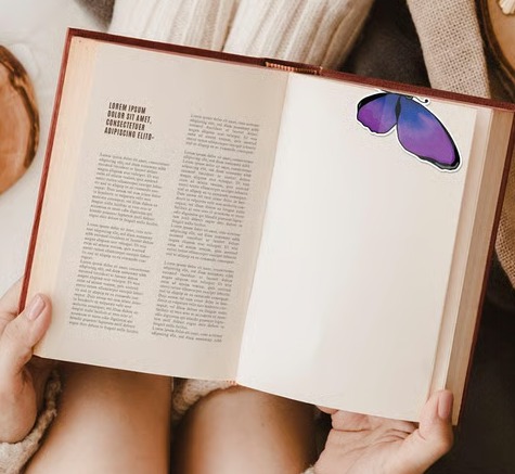 Butterfly Bookmark (Multicolour)