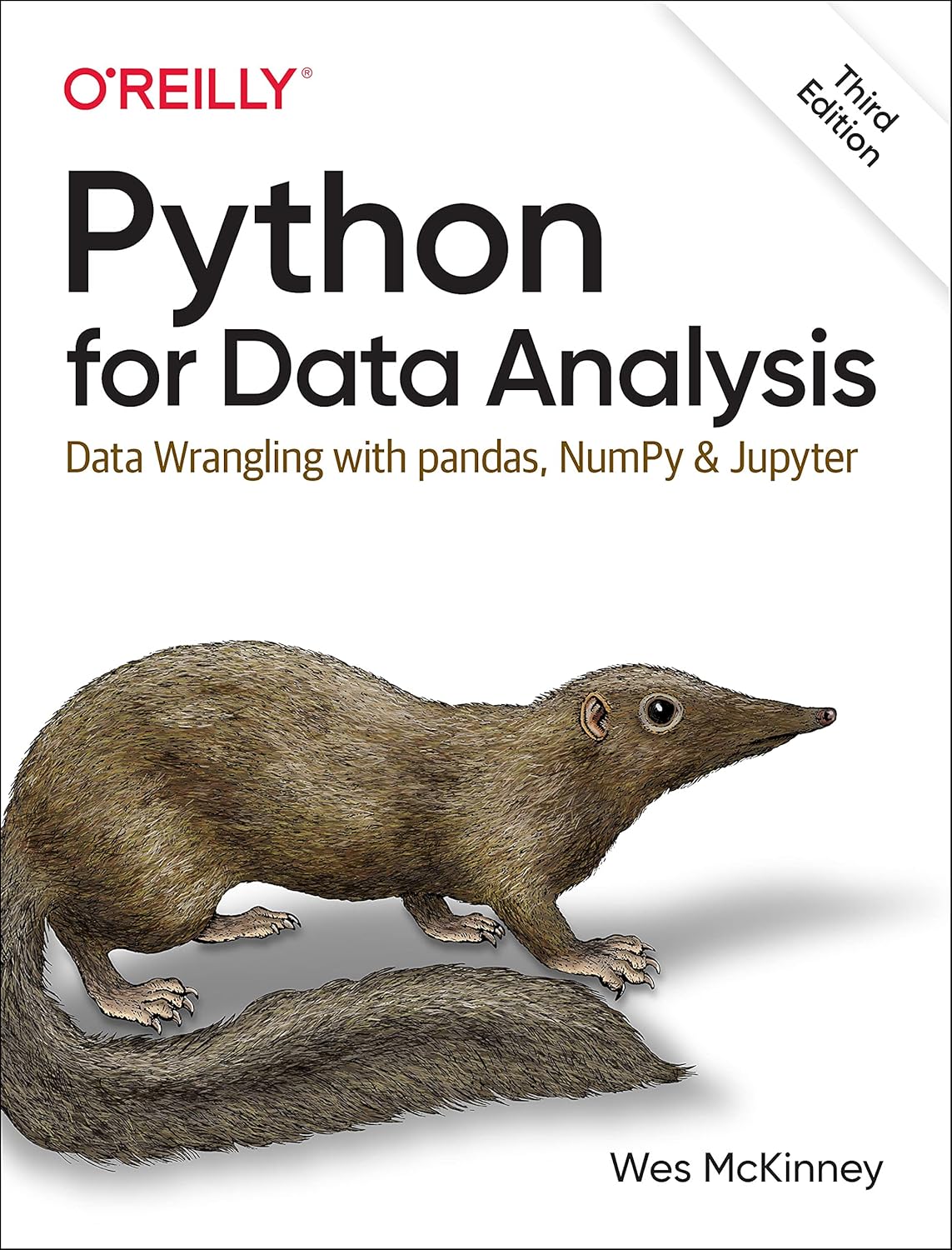 Python for Data Analysis: Data Wrangling with pandas, NumPy, and Jupyter 3rd Edition by Wes McKinney (Author)