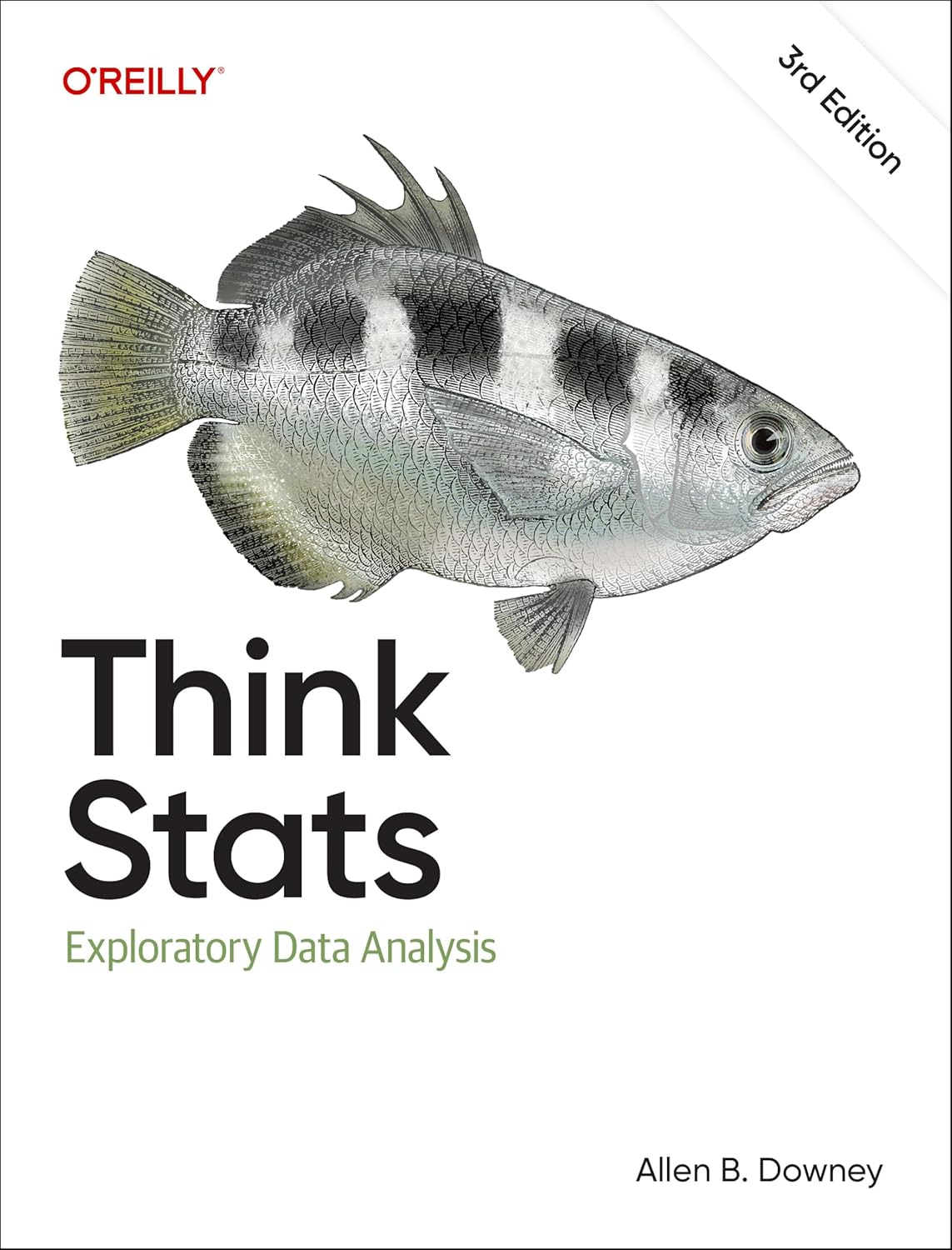 Think Stats: Exploratory Data Analysis 3rd Edition by Allen B. Downey (Author)